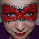 Red mask