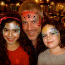 The very charming Donal McIntyre with his lovely daughters!